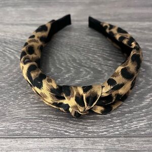Wild Style Leopard Knot Headband
